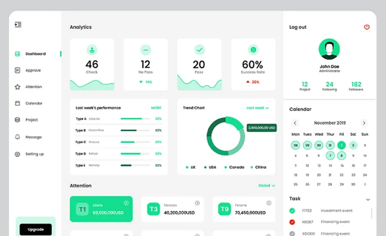 分析画面の写真